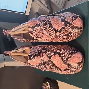 Aerosoles mara pink snake shoes 7.5 new